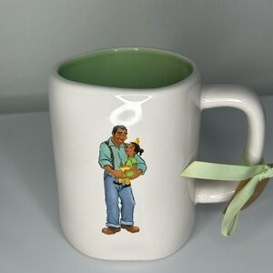 Disney Princess Tiana Mug - White and Green